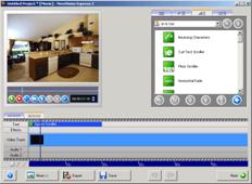 NeroVision Express 2 影片編輯介面
