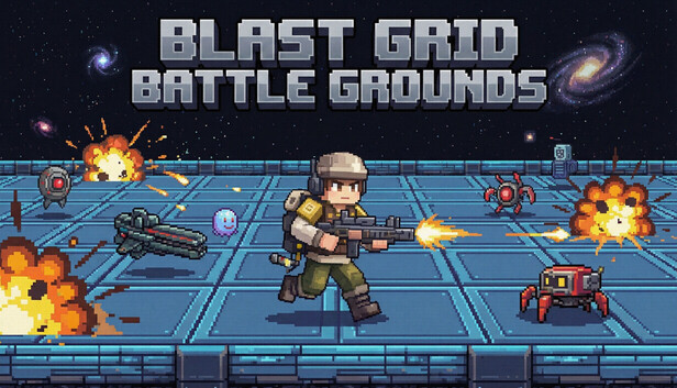 Blast Grid Battle Grounds 遊戲宣傳圖