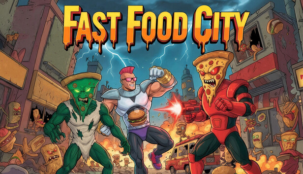 Fast food RAGE Steam 封面圖