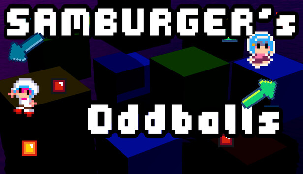 Samburger's oddballs 遊戲封面與宣傳圖