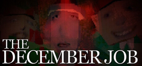 《十二月行動》遊戲主視覺圖，展現了陰暗恐怖的聖誕氛圍