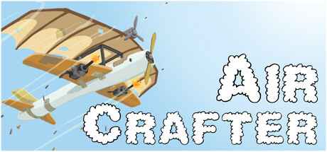 Aircrafter 遊戲主視覺圖，展示了多樣化的飛機在天空中飛行的場景