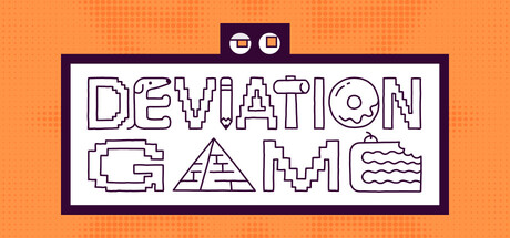 Deviation Game 遊戲主視覺圖，展示了人類與 AI 對抗的概念