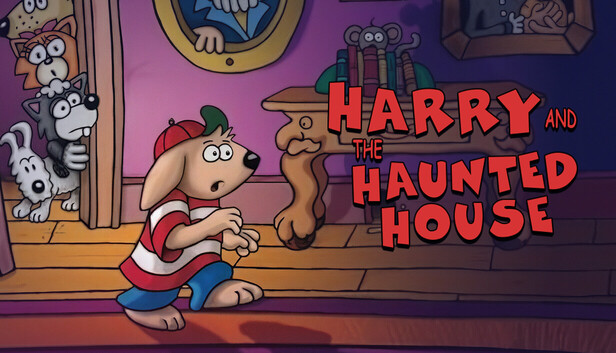 哈利與朋友們探索鬼屋內部