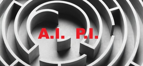 A.I. P.I. 遊戲主視覺圖，展現了充滿懸疑氛圍的偵探風格