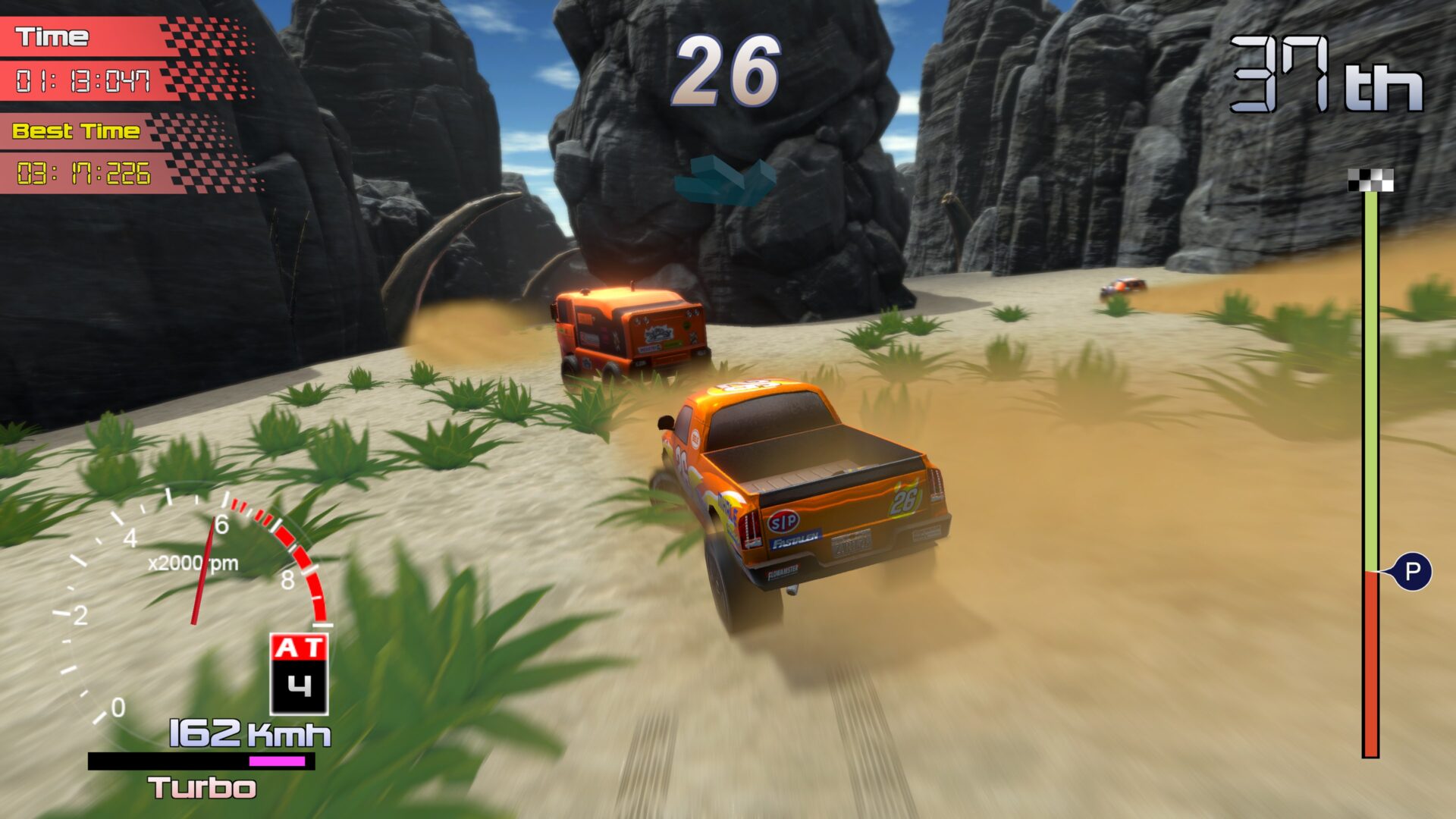Rally Rock 'N Racing 遊戲畫面截圖