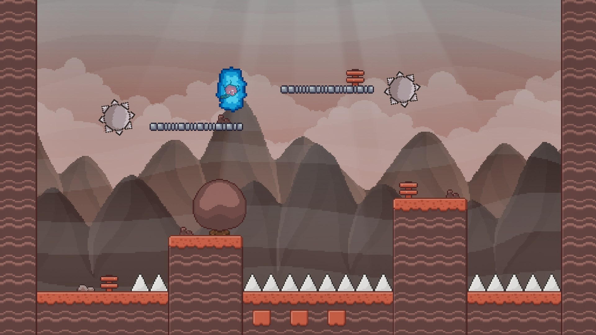 充滿機關與陷阱的場景，考驗玩家的反應速度。