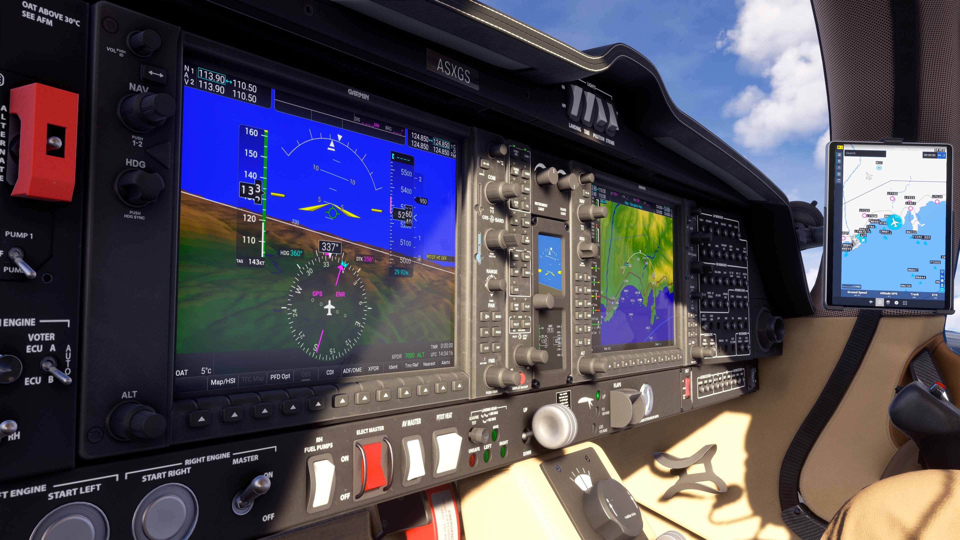 《Microsoft Flight Simulator 2024》高空作業畫面