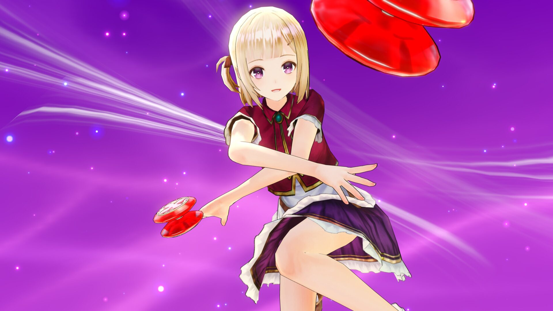 萊莎在遊戲中的特寫