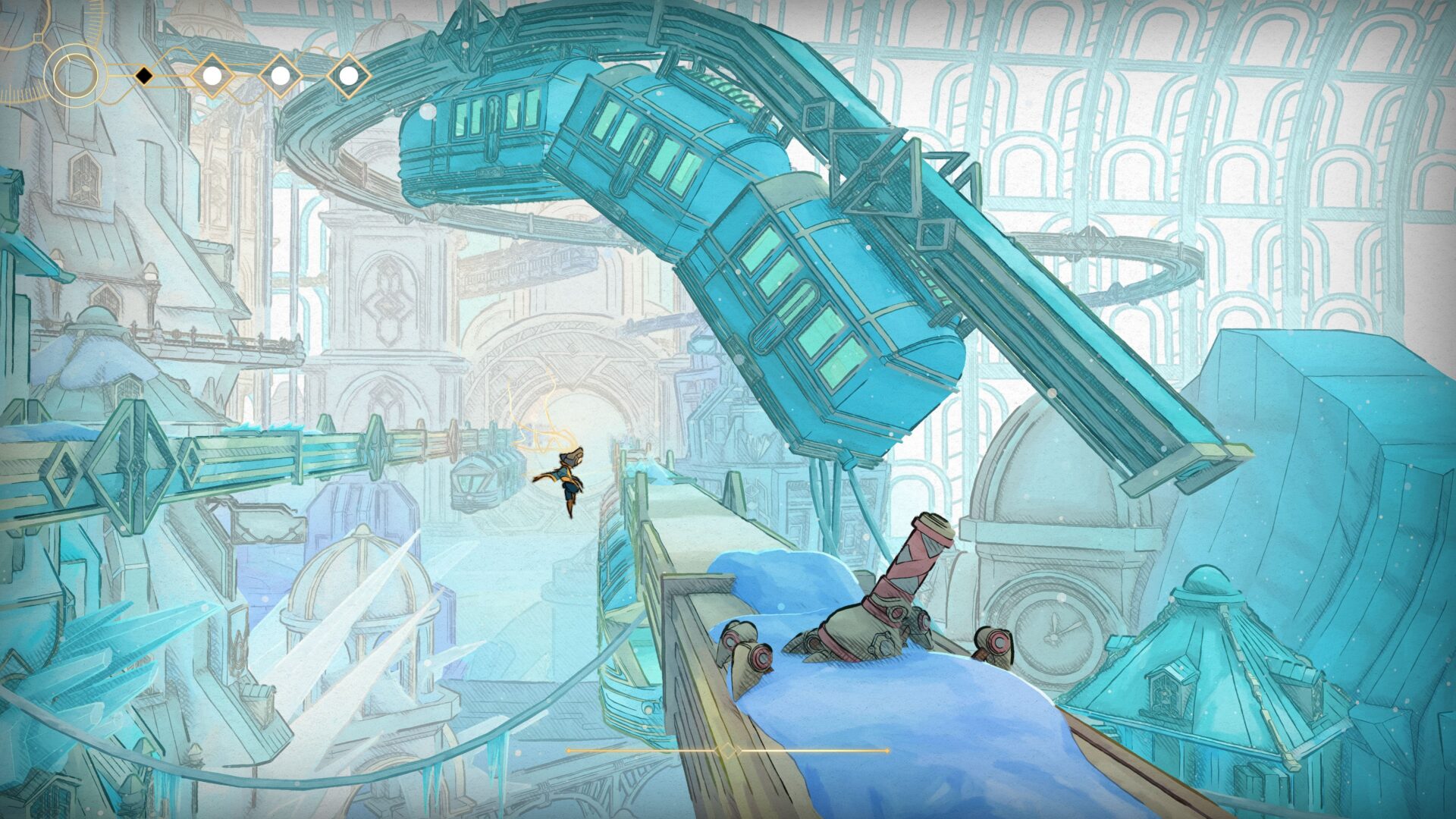 遊戲中充滿藝術感的奇特場景