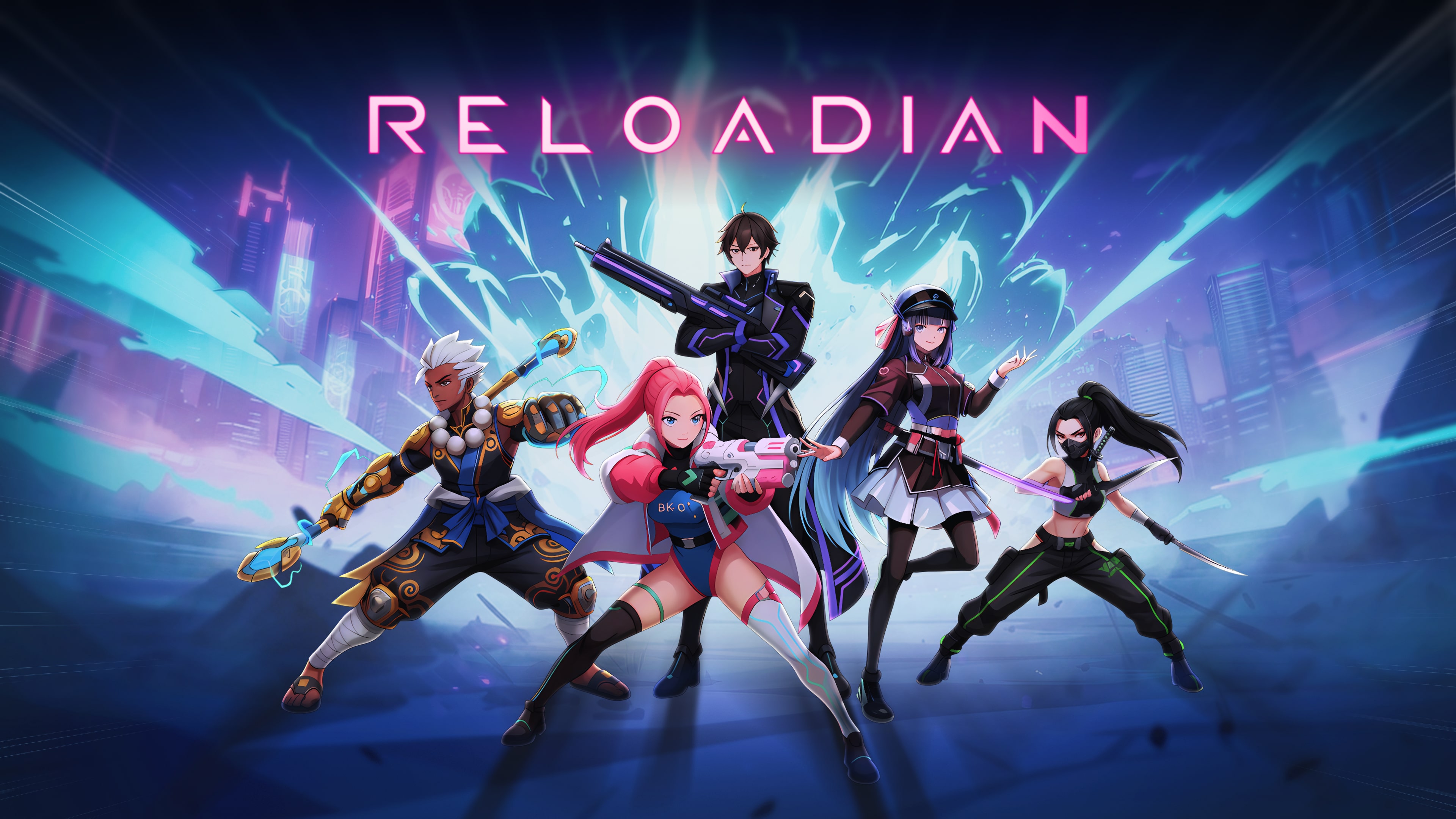 Reloadian 遊戲宣傳橫幅