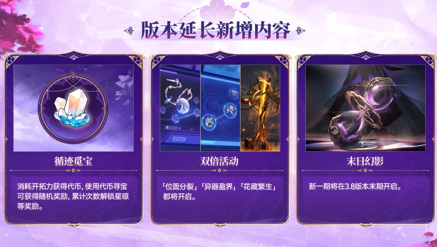 3.8版本將維持8週