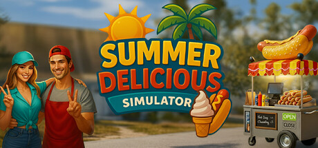 Summer Delicious Simulator: Prologue 遊戲主視覺圖
