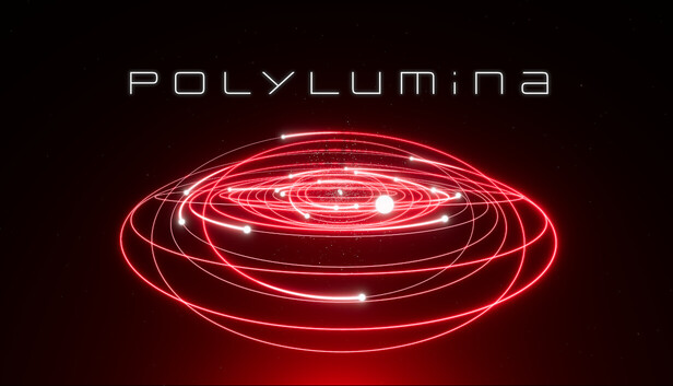 PolyLumina 宣傳圖，強調了多節奏與發光體的主題