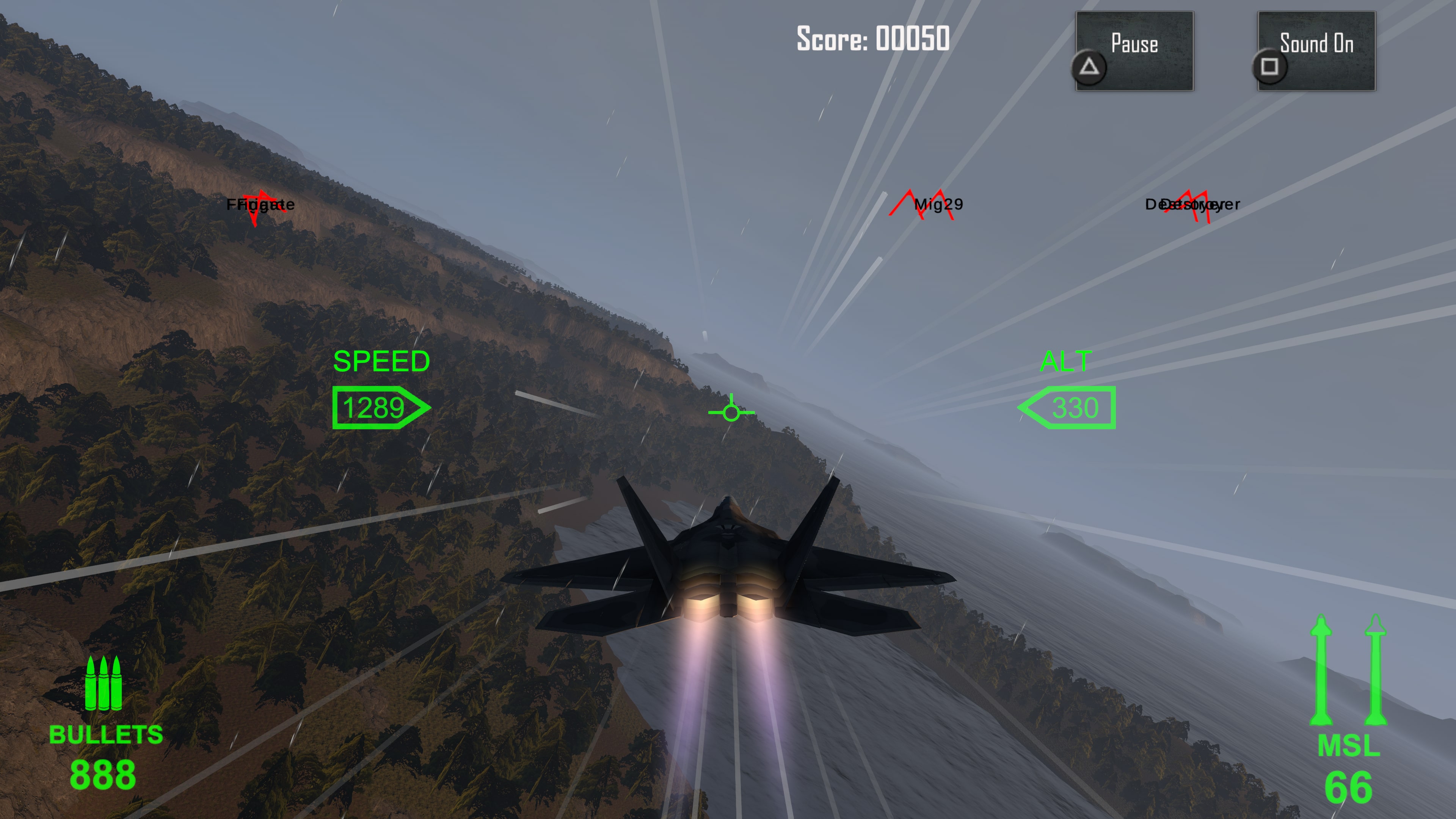 Top Gun Global War 海上作戰畫面