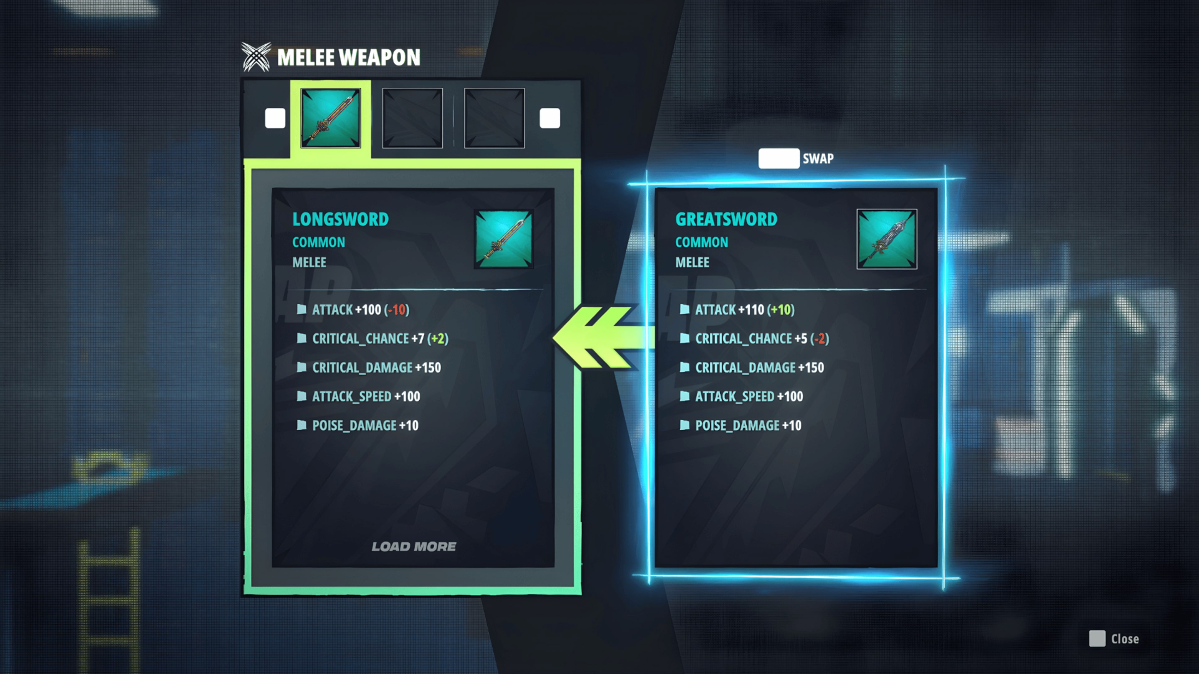 Reloadian 角色使用特殊武器