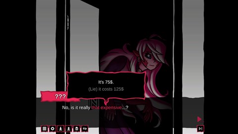 遊戲截圖：多樣化的對話選項，顯示了玩家可以選擇不同的態度來應對危機。