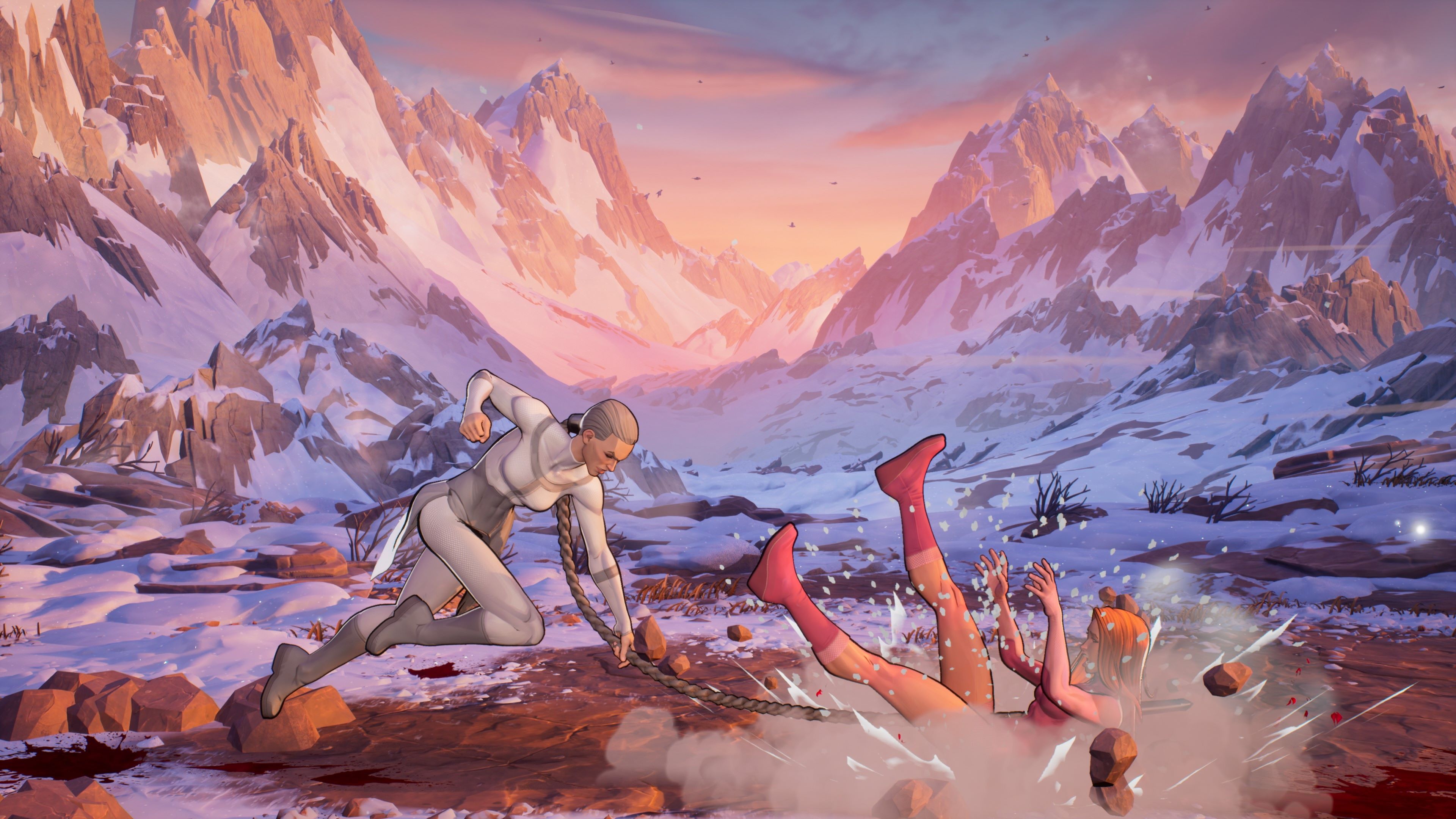 Invincible VS 游戏中的壮观场景