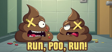 Run, Poo, Run! 遊戲主視覺圖