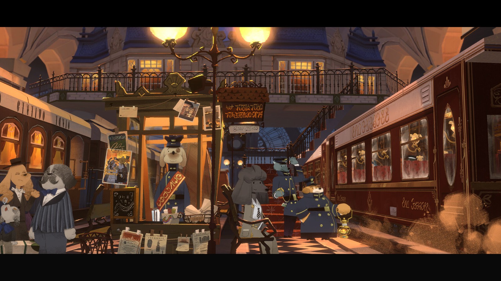 遊戲中的狗狗居民