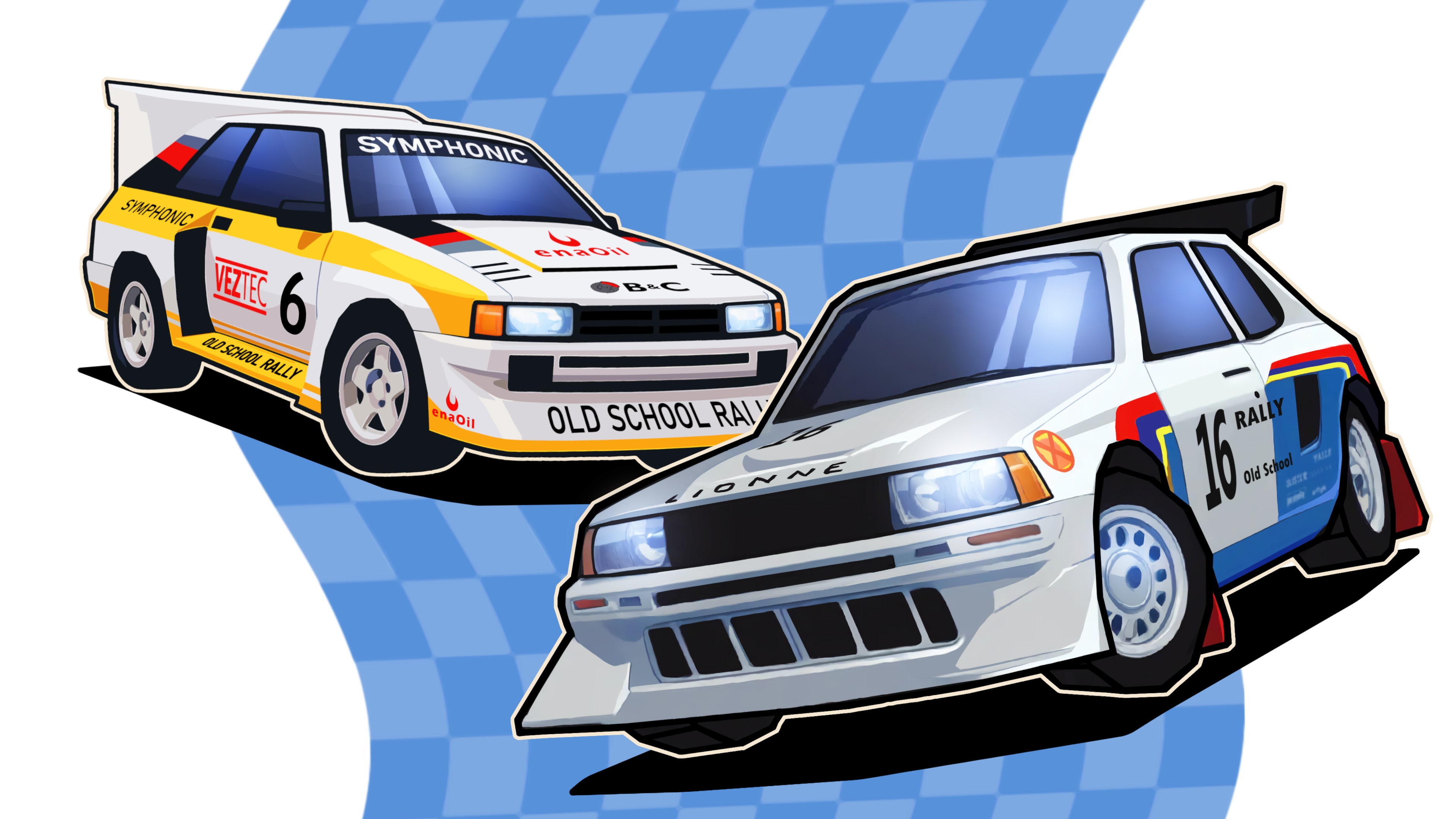 《舊日飛車》主視覺圖