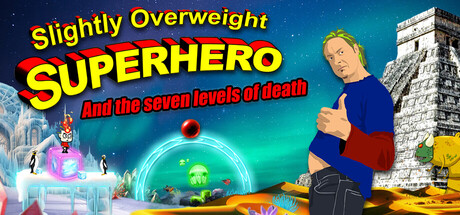 Slightly Overweight Superhero and the seven levels of death 遊戲主視覺圖