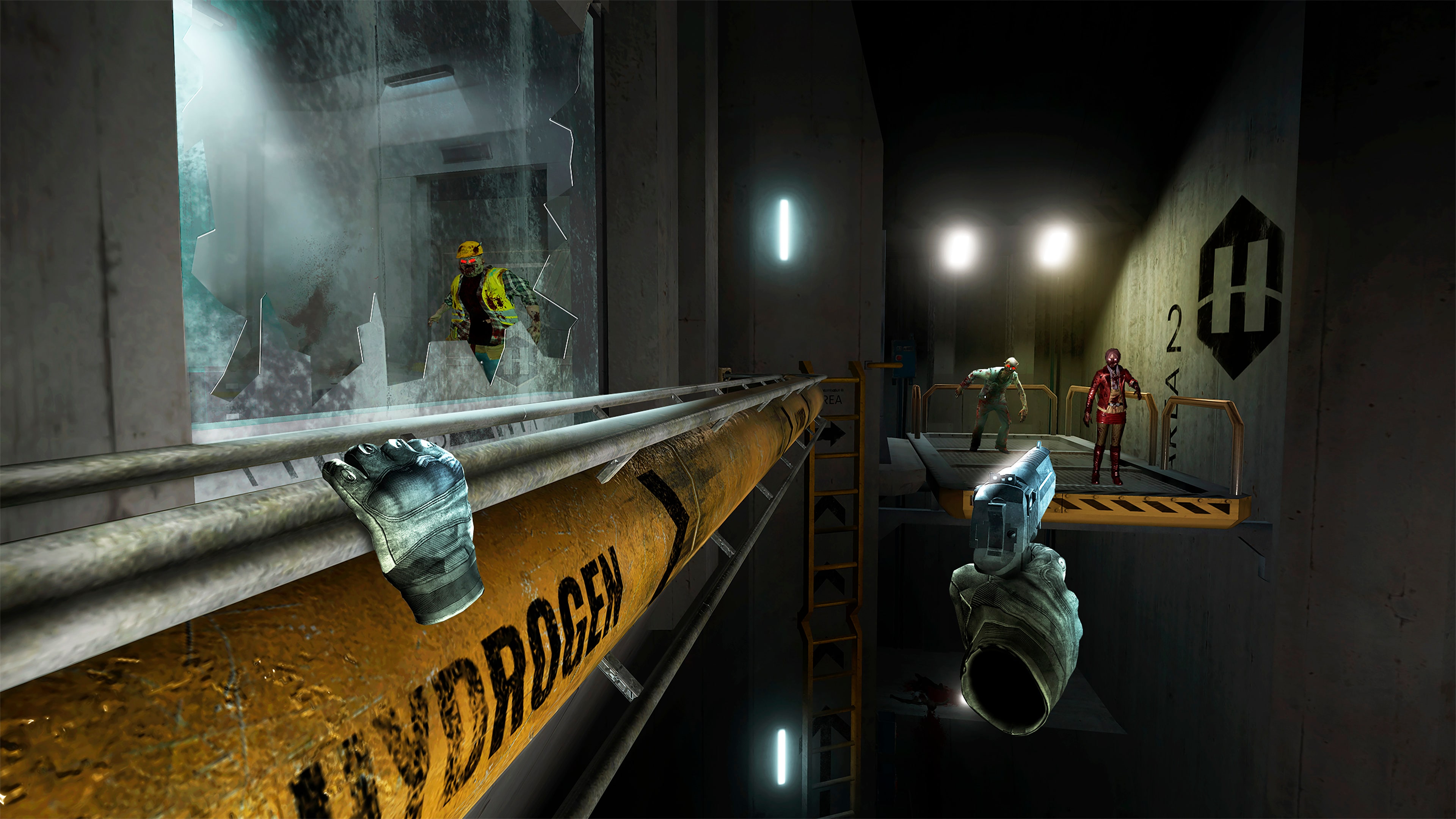 在陰暗的實驗室中探索