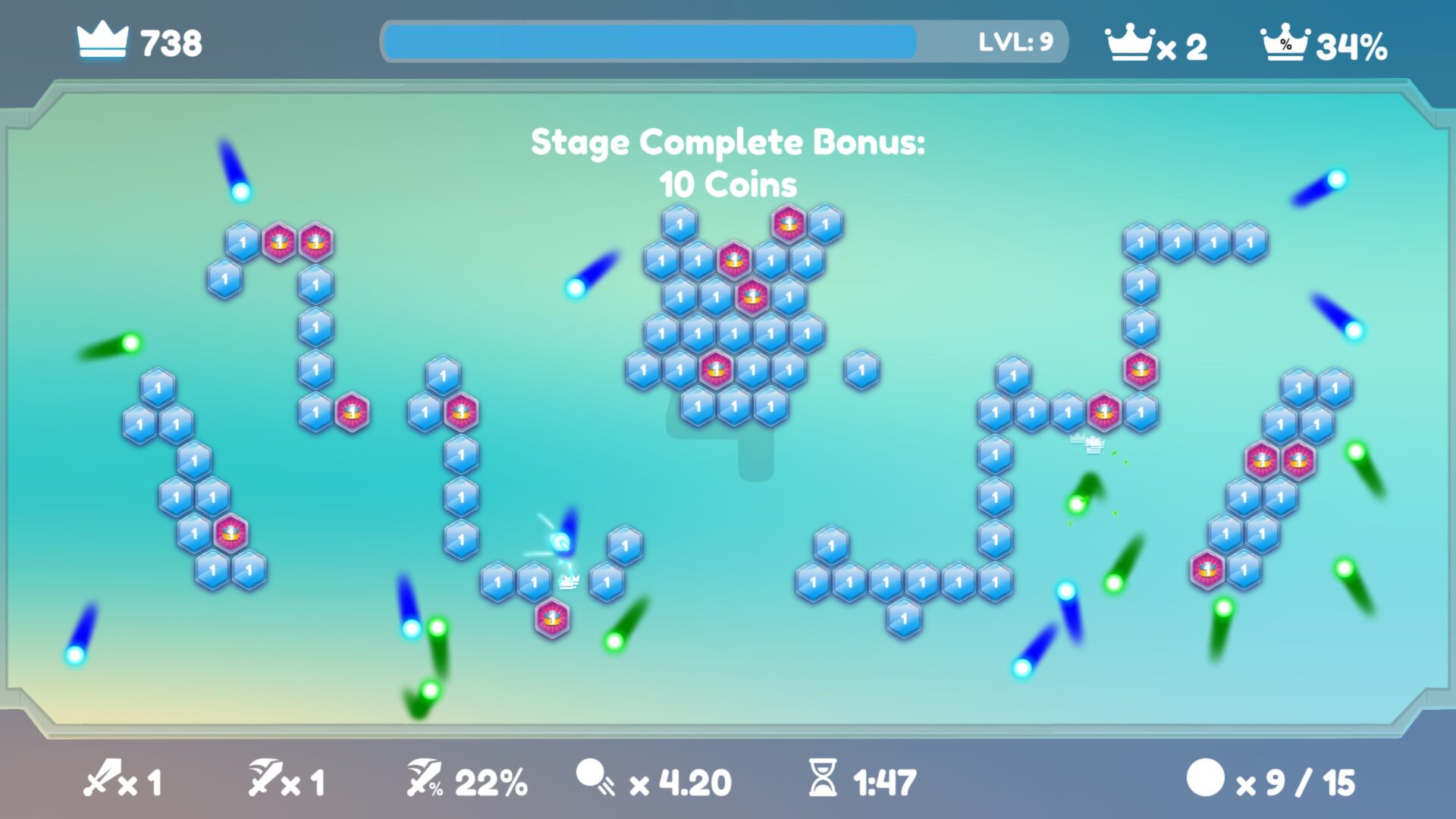 在虛空中展開激戰