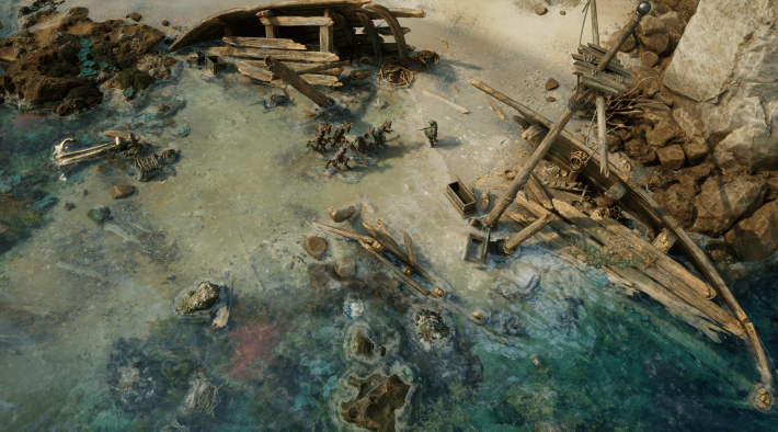 遊戲中的角色與戰鬥英姿