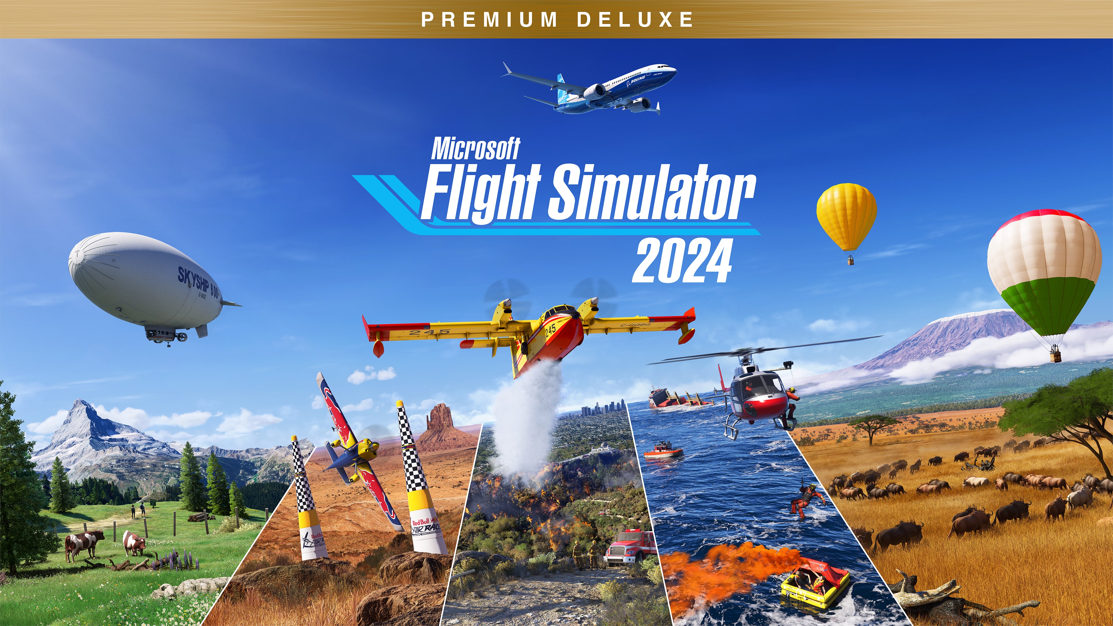 Microsoft Flight Simulator 2024 Premium Deluxe Edition