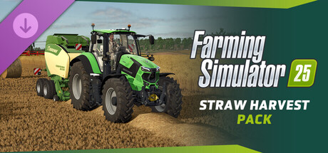 Farming Simulator 25: Straw Harvest Pack 遊戲標題畫面