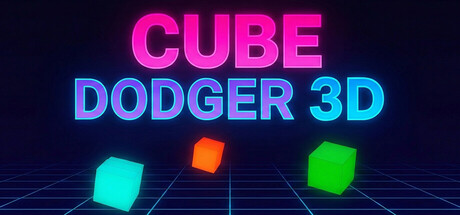 Cube Dodger 3D 遊戲主視覺圖