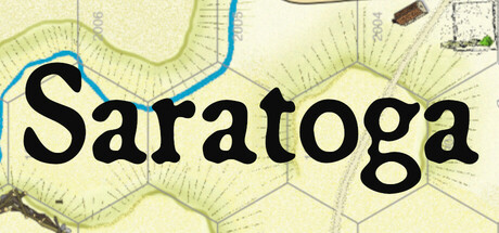 《薩拉托加》遊戲主視覺圖，展現了美國獨立戰爭時期的軍事氛圍