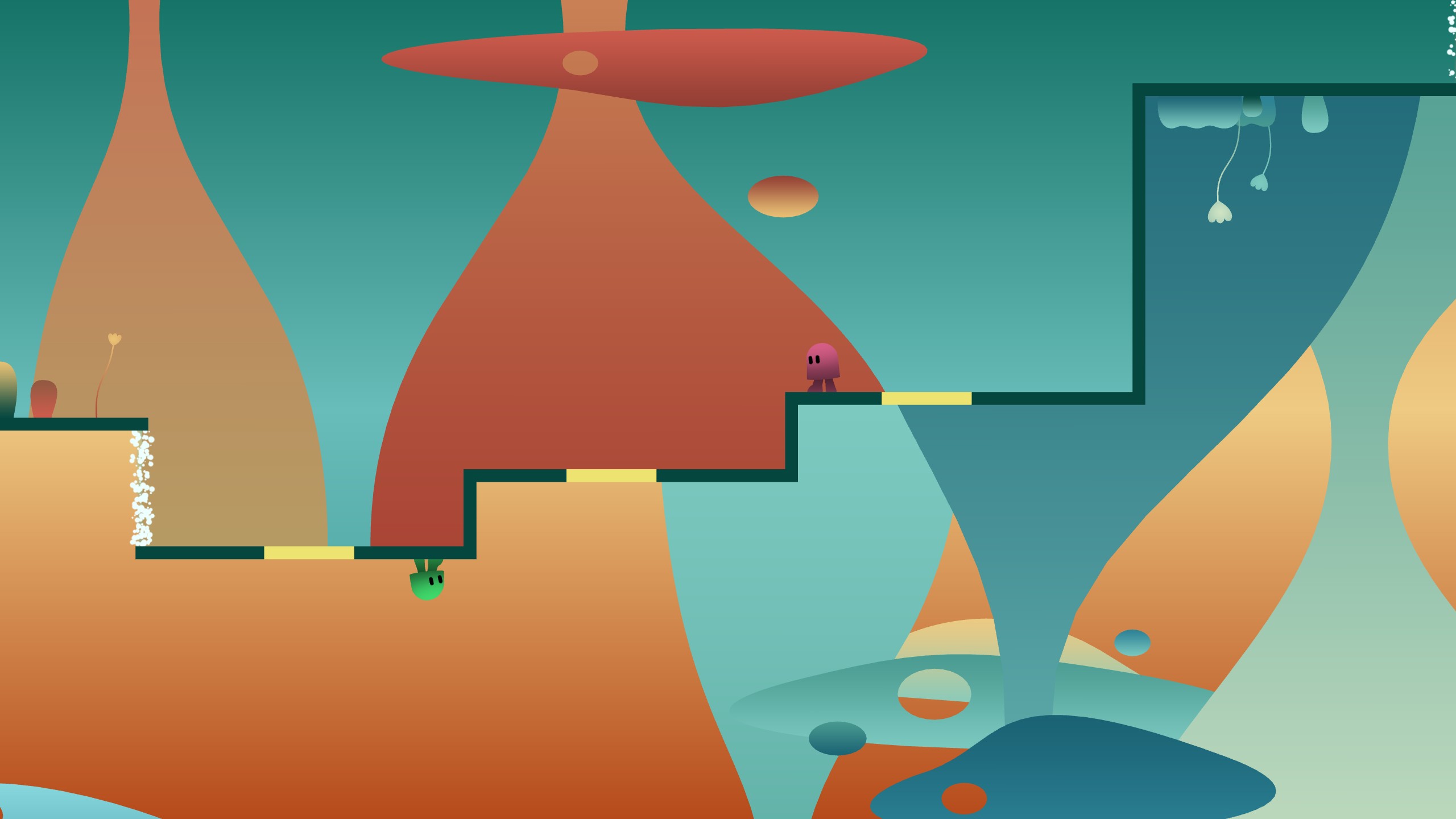 遊戲獨特且充滿藝術感的畫面