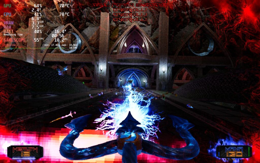 遊戲中山巒壯闊的場景