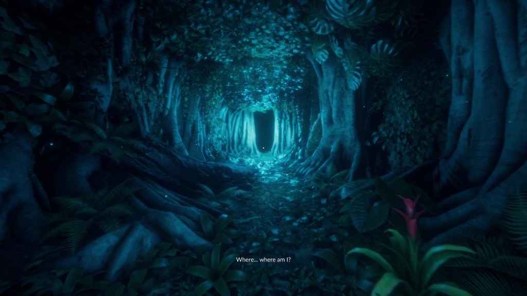 食用不明植物後可能產生的幻覺,挑戰玩家的心智。