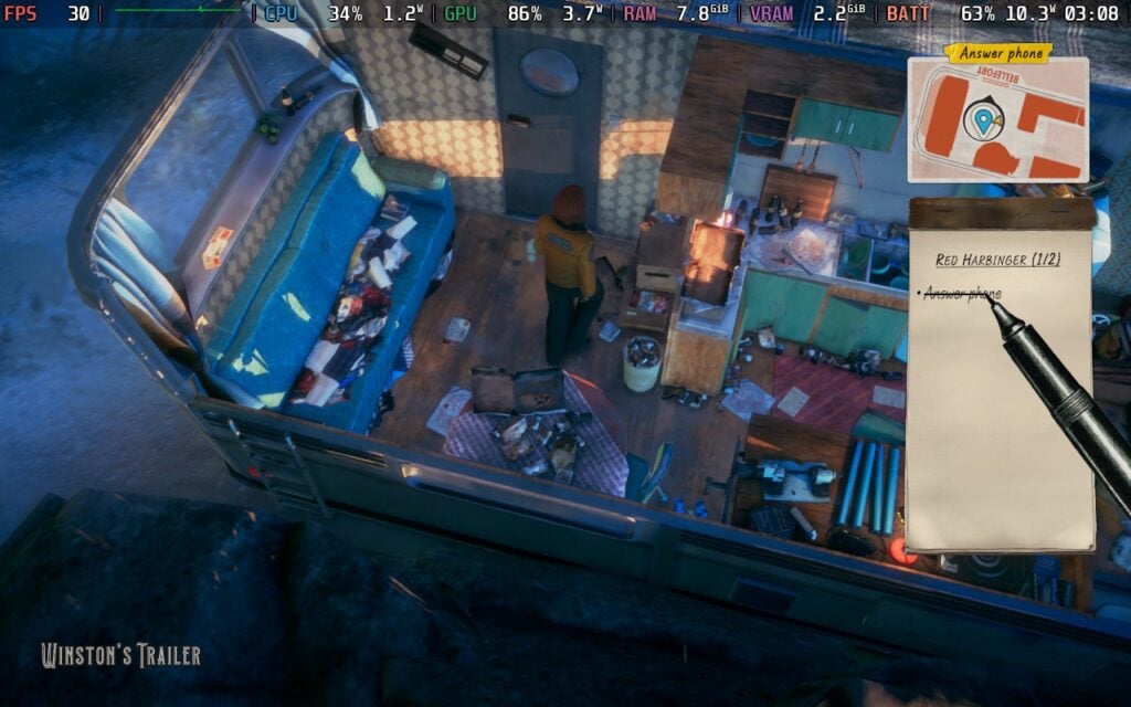 遊戲過場動畫揭示主角的過去