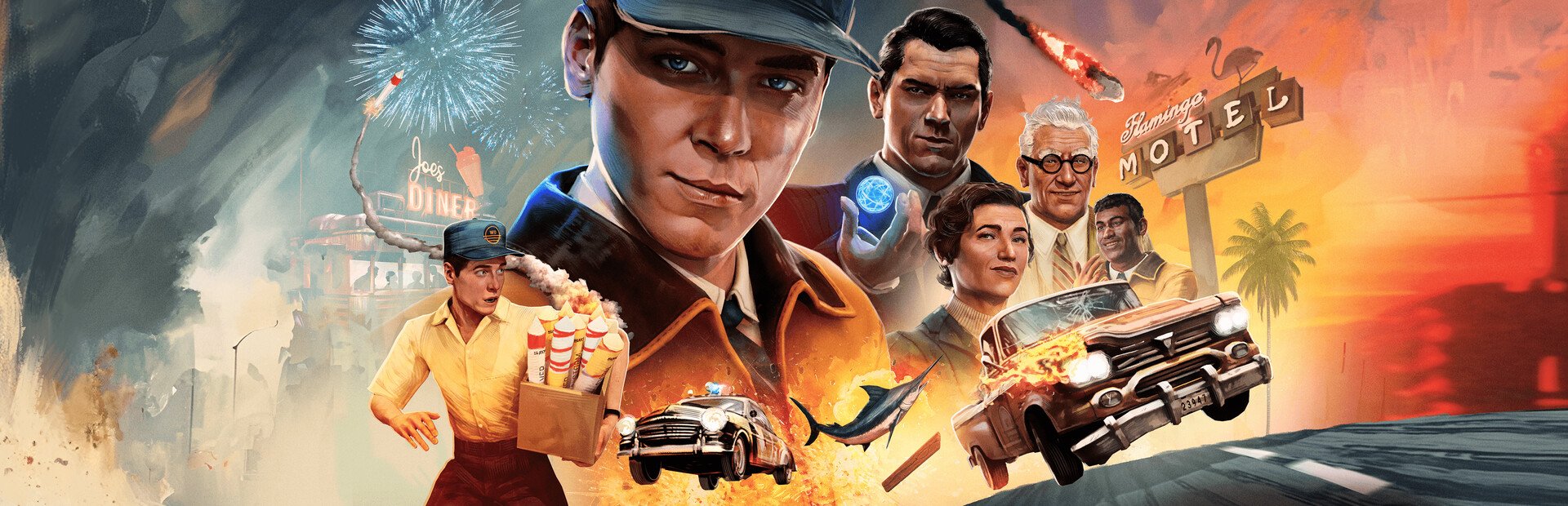 遊戲封面展現了混亂的送貨場景