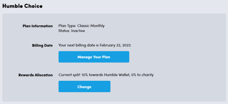 在帳戶設定中管理您的訂閱方案
