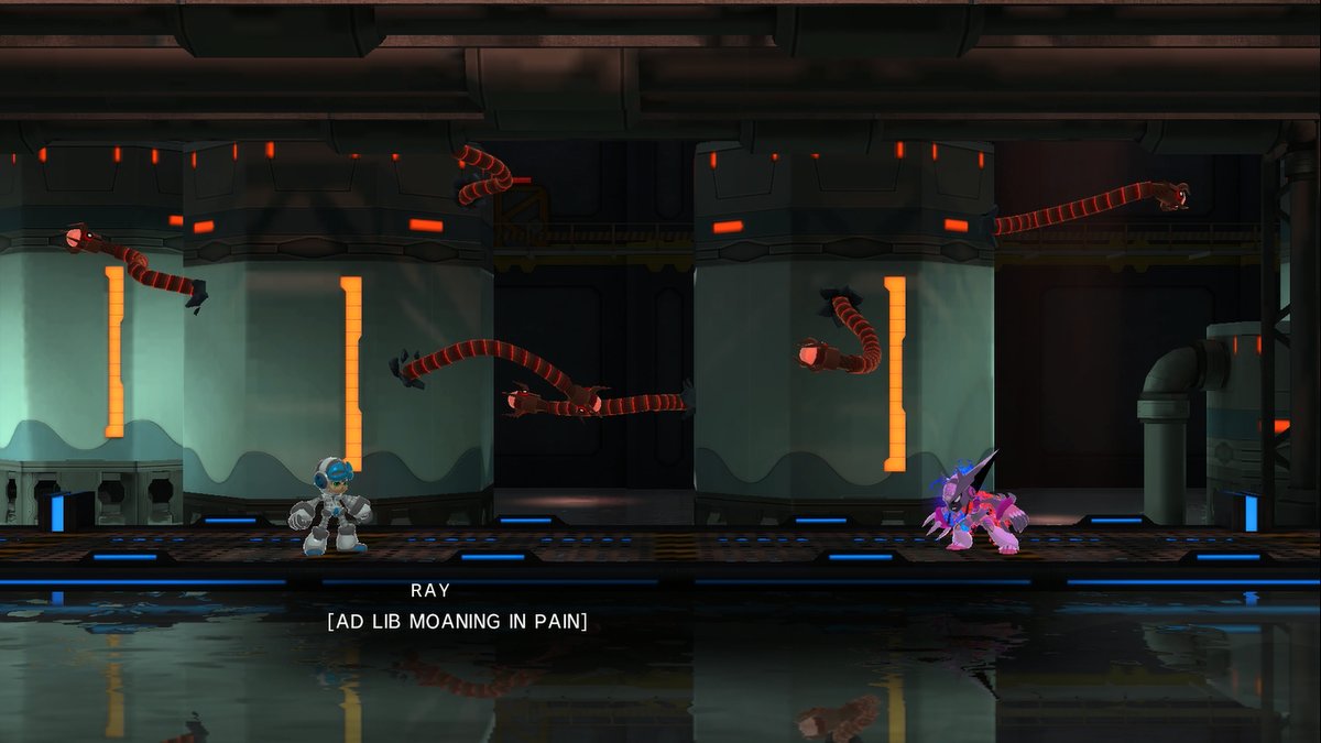 遊戲中的 3D 過場動畫畫面