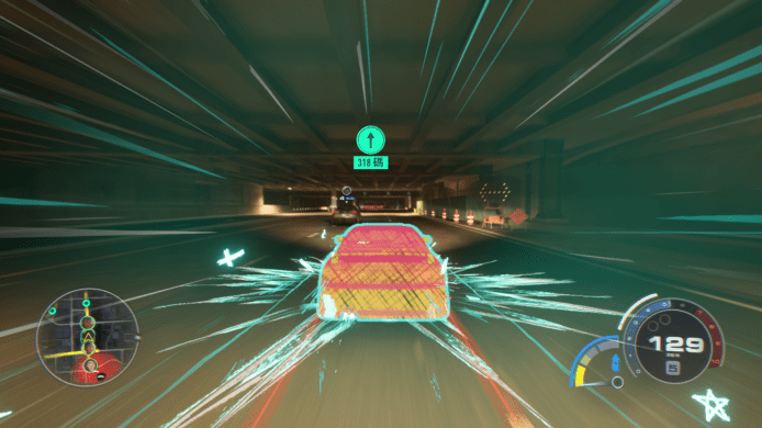 華麗的螢光塗鴉特效是本作一大亮點