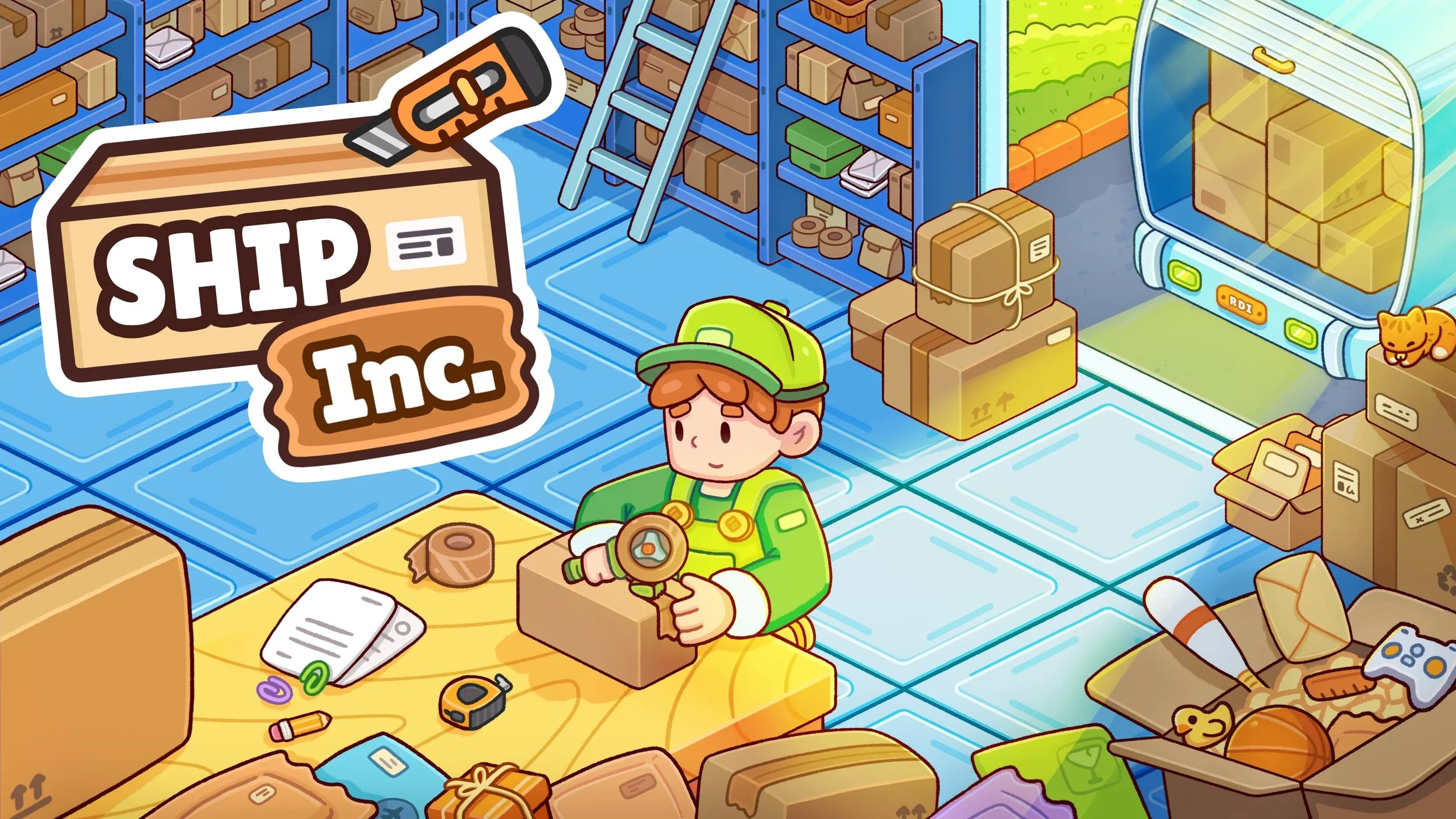 《包裝公司》(Ship, Inc.) 遊戲主視覺