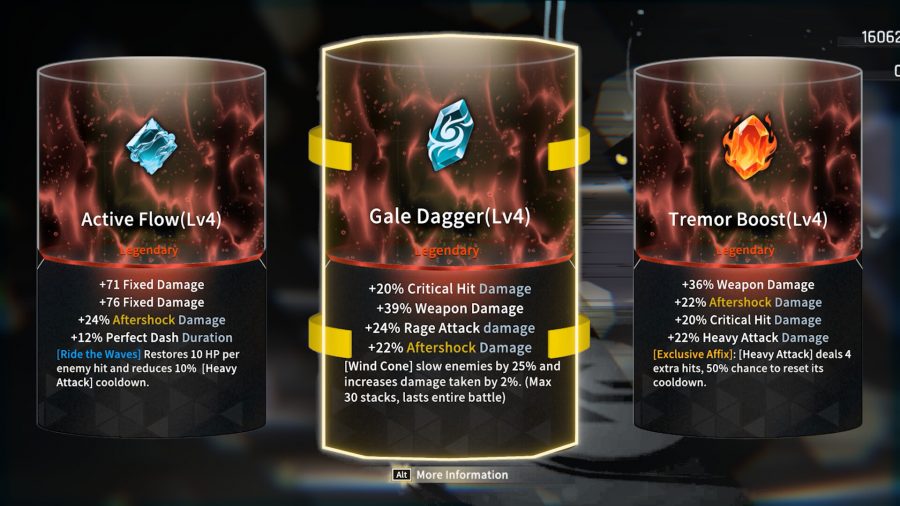 遊戲中的角色與武器