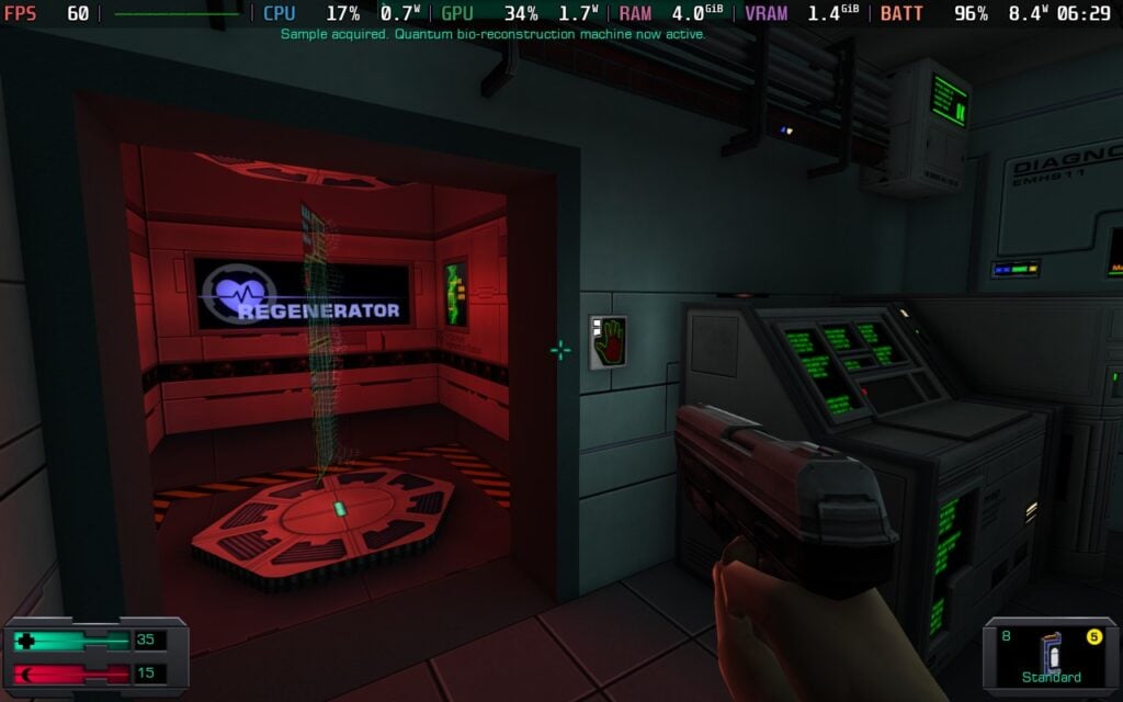 遊戲中的戰鬥畫面