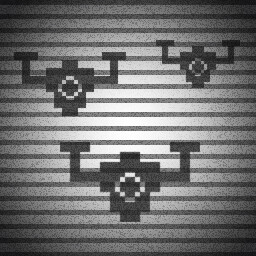 EMPTY SHELL 遊戲中的像素風格怪物