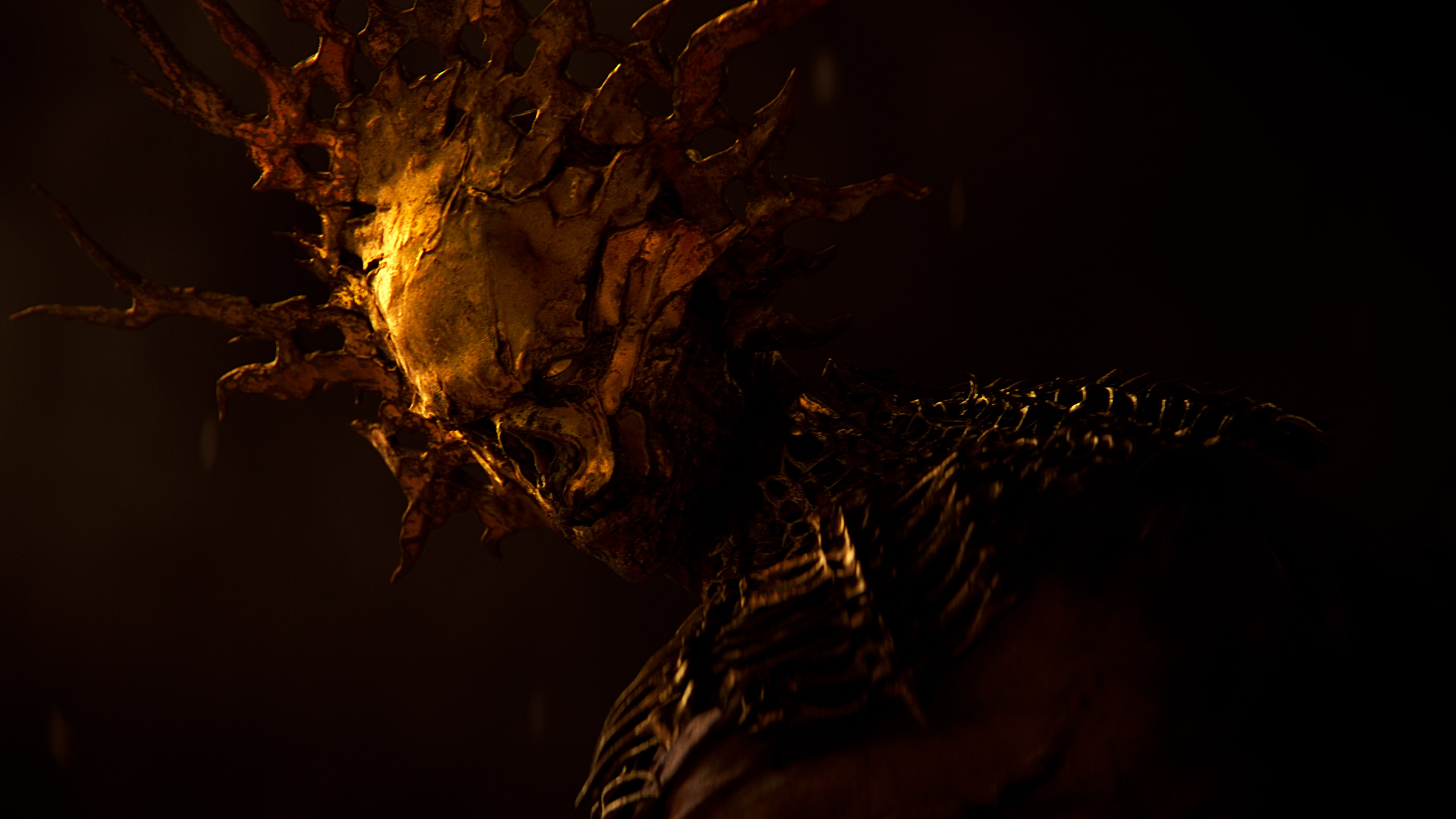 遊戲中的 BOSS 戰畫面