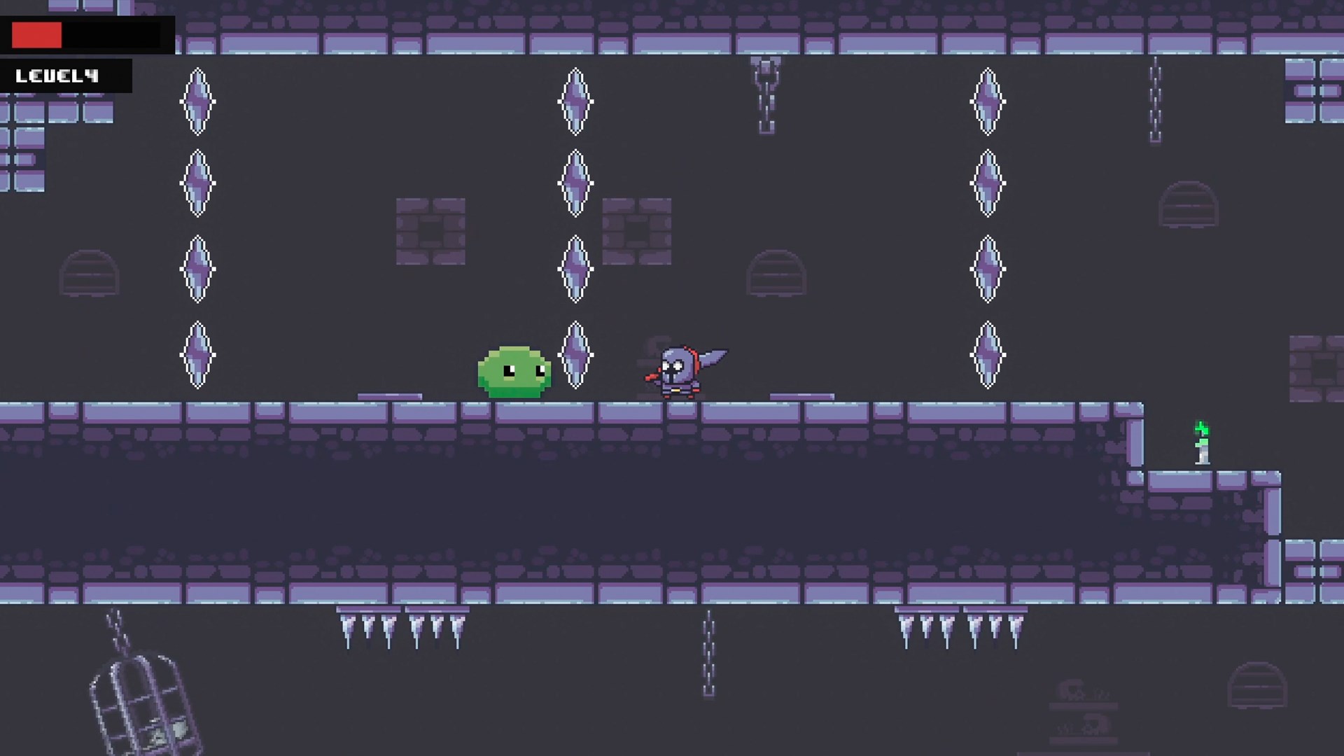 Escape From Crypt 遊戲截圖 - 平台跳躍