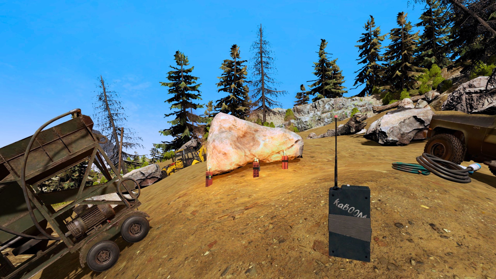 夜間作業與光影效果