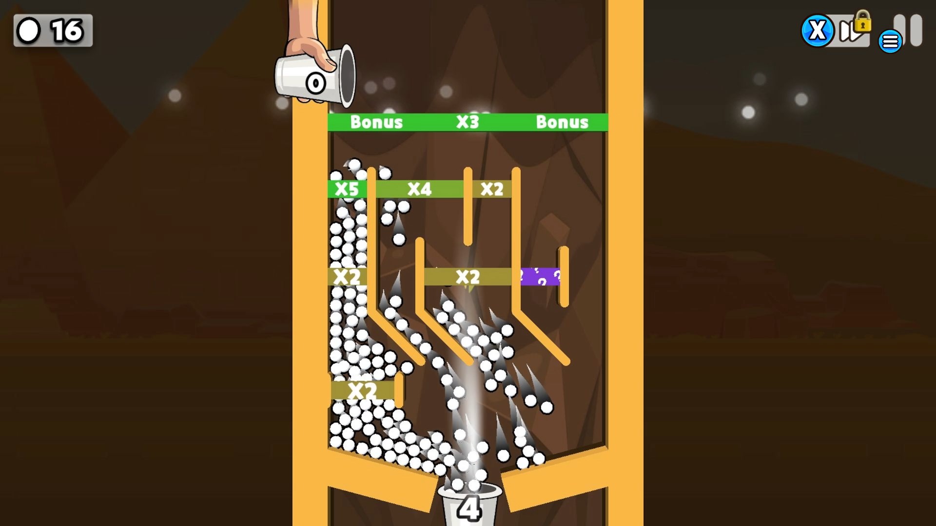 激烈的 Boss 戰畫面