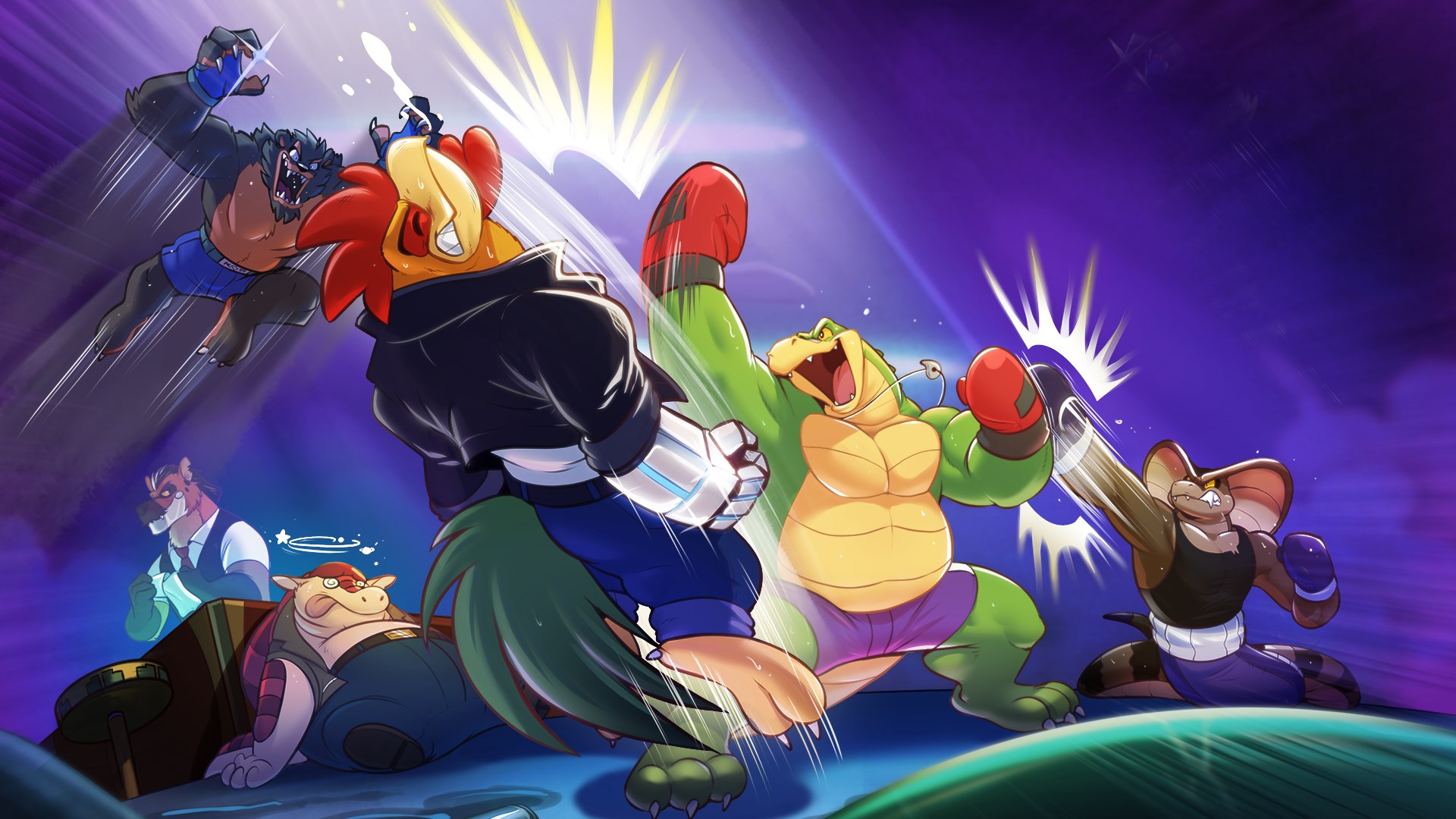 BROK: The Brawl Bar 遊戲主視覺圖